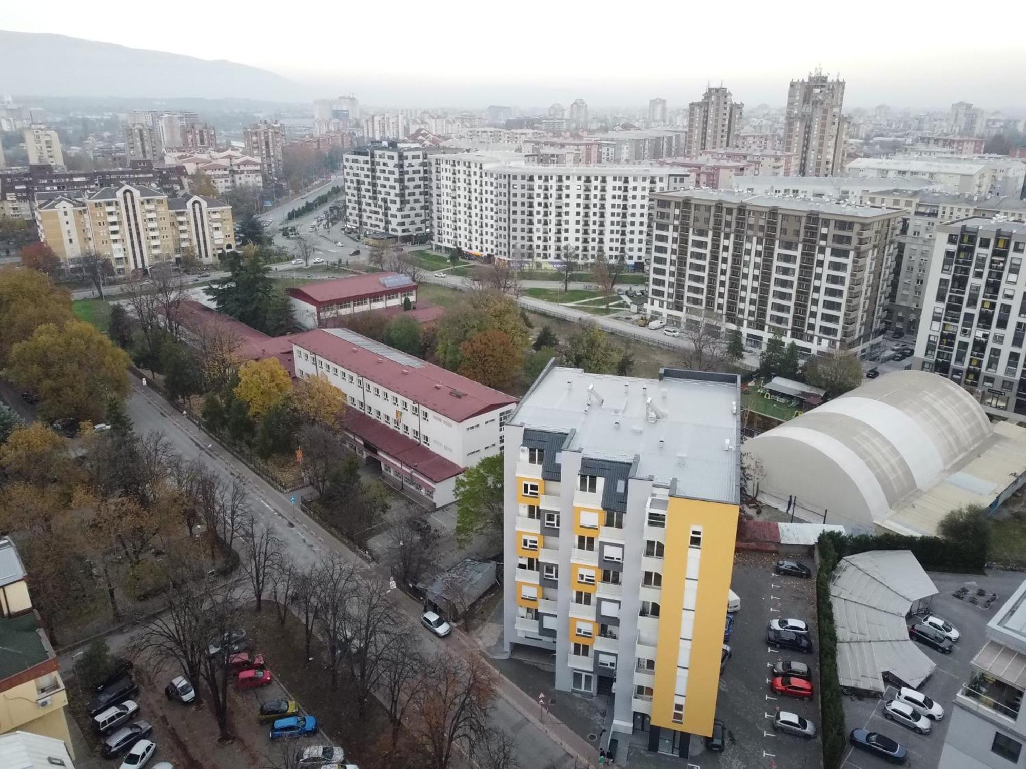 Green Apartment Скопье Экстерьер фото